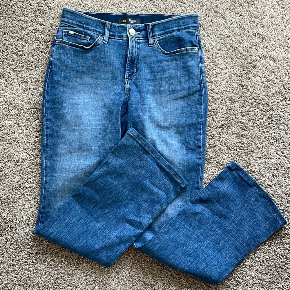 Lee Women's Bootcut Jeans in Classic Blue